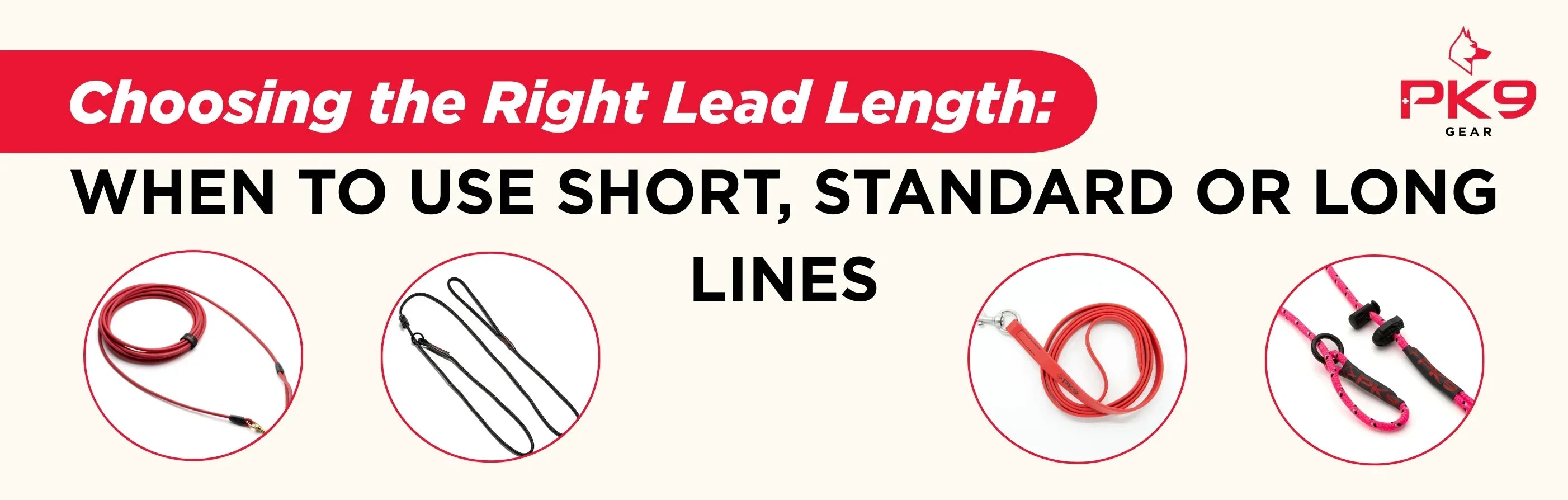 Choosing the Right Dog Lead Length: Short vs Standard vs Long Lines