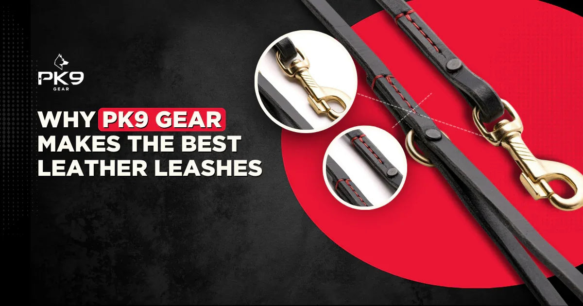 Why PK9 Gear Makes the Best Leather Leashes