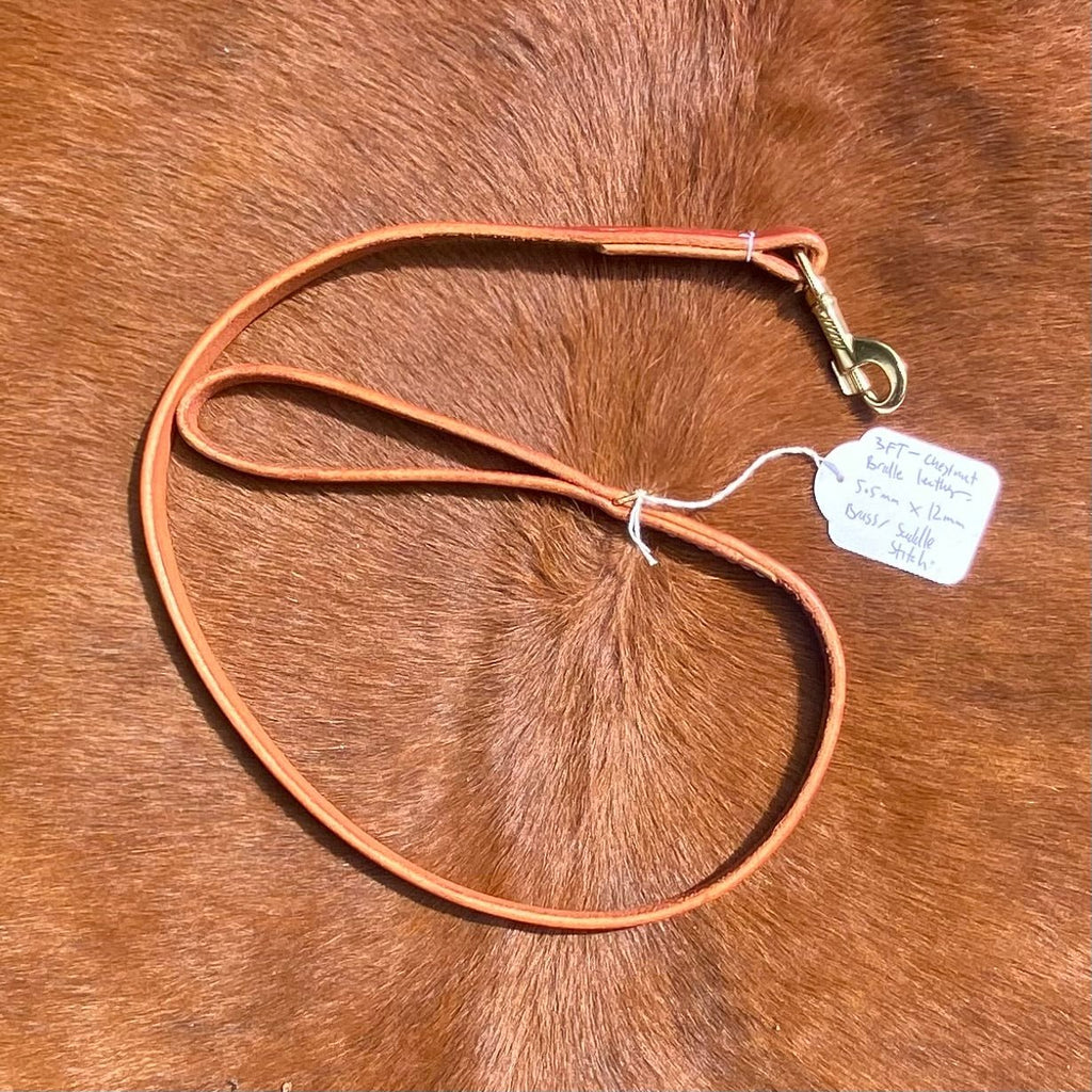 "3ft Chestnut Leash" - PK9 Gear