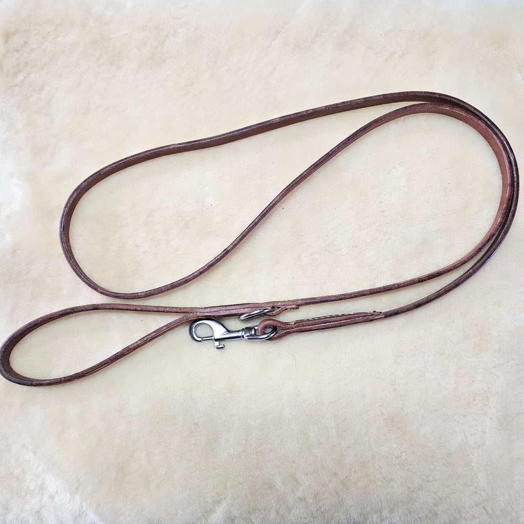 6ft- Hermann Oak Old World Leather Leash - PK9 Gear