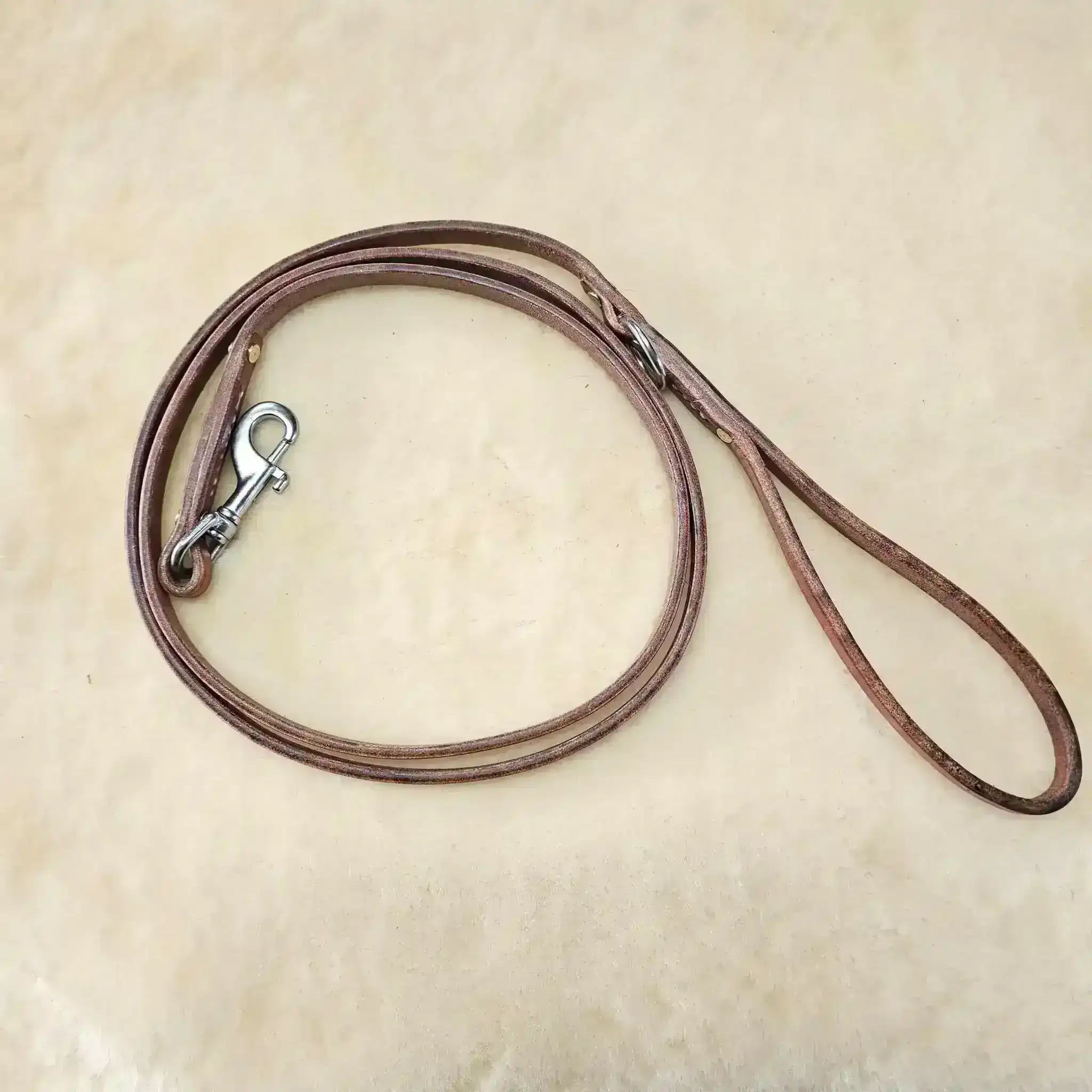 6ft- Hermann Oak Old World Leather Leash - PK9 Gear