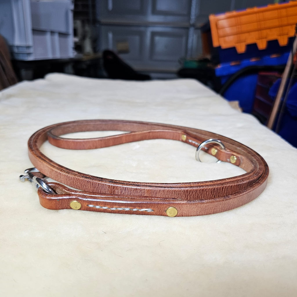 6ft - Old World Harness Leather Lead - PK9 Gear