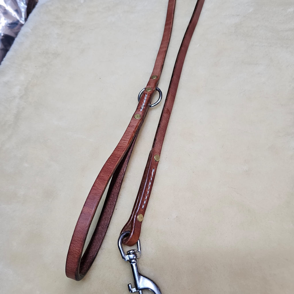 6ft - Old World Harness Leather Lead - PK9 Gear