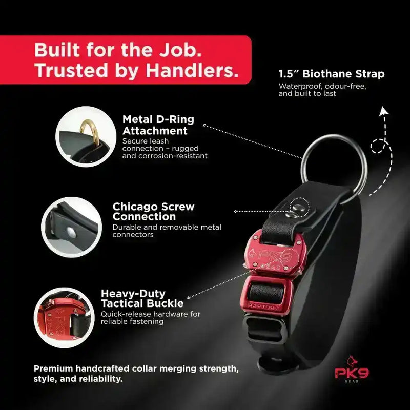 Biothane Tactical Dog Collar