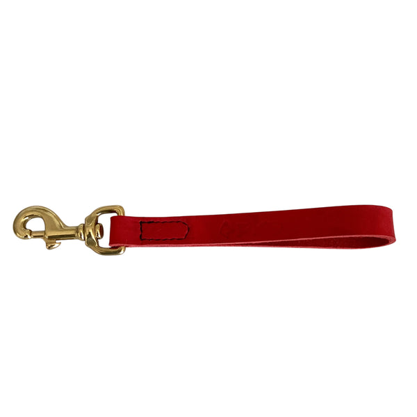 163 - Auction Item Red Traffic Handle