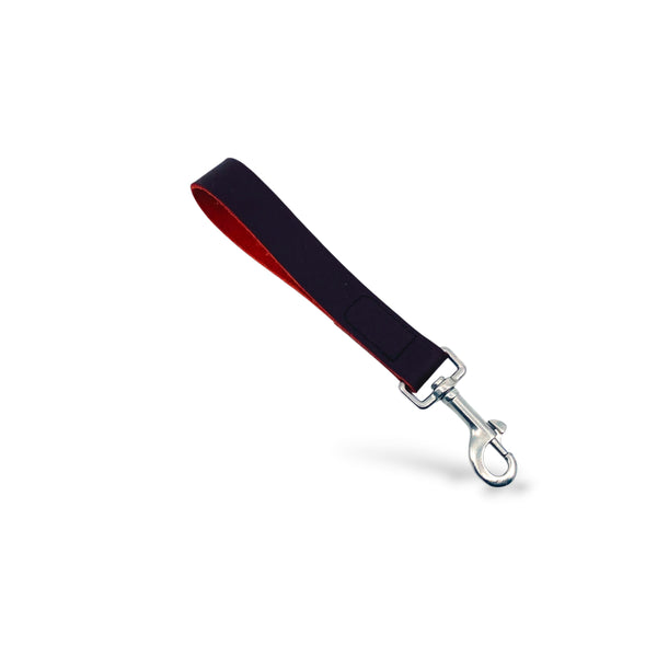 154 - Auction Item Red Hide Traffic Handle