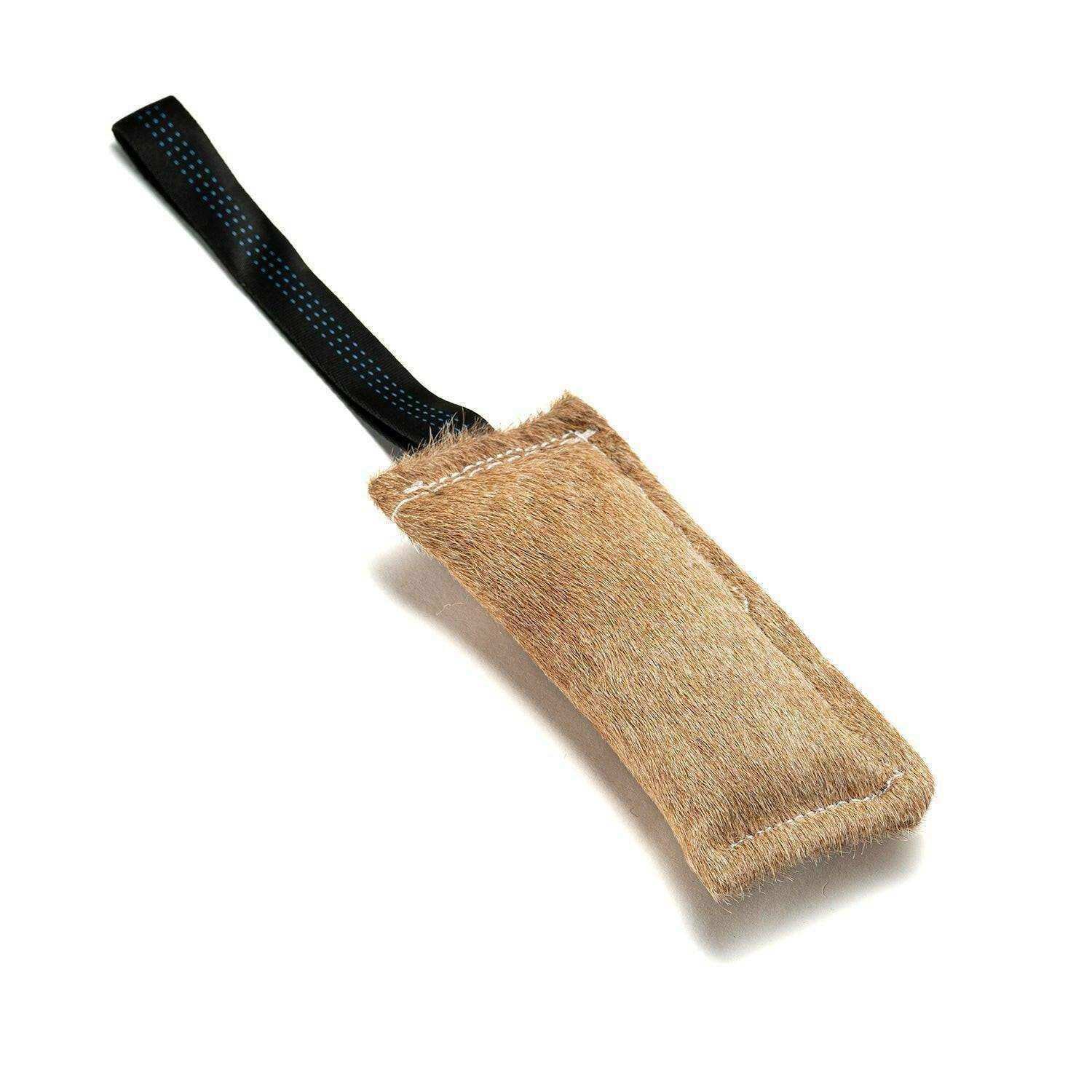 Cowhide Tug Toy | Handcrafted Durable Dog Play | Australian Made - PK9 Gear