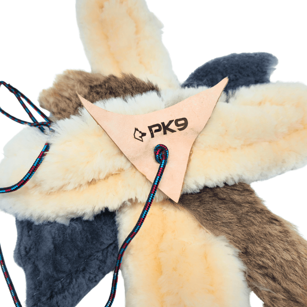 Fluffy Puppy Flirt Pole- Puppy and Little Dog Flirt Pole - PK9 Gear