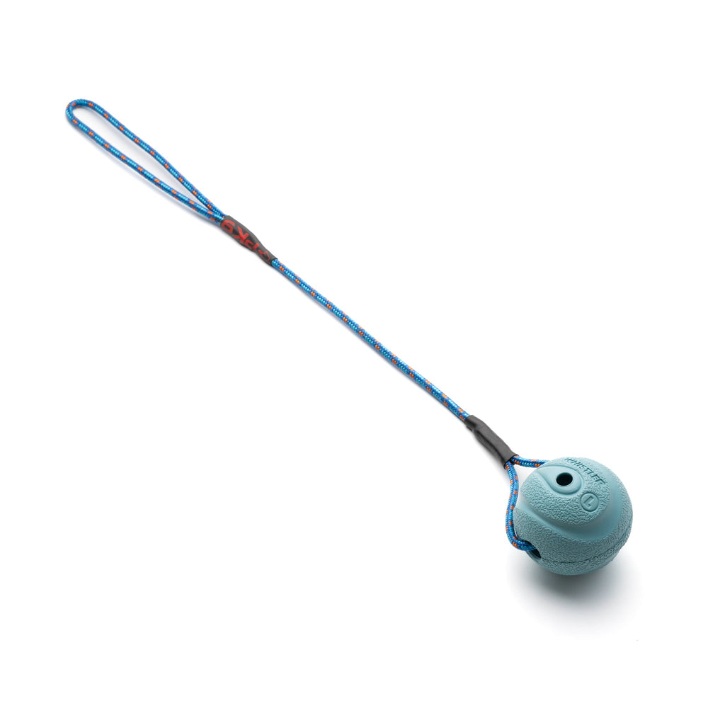 Handcrafted Chuckit Fetch Ball with Climbing Rope Handle- Large - PK9 Gear