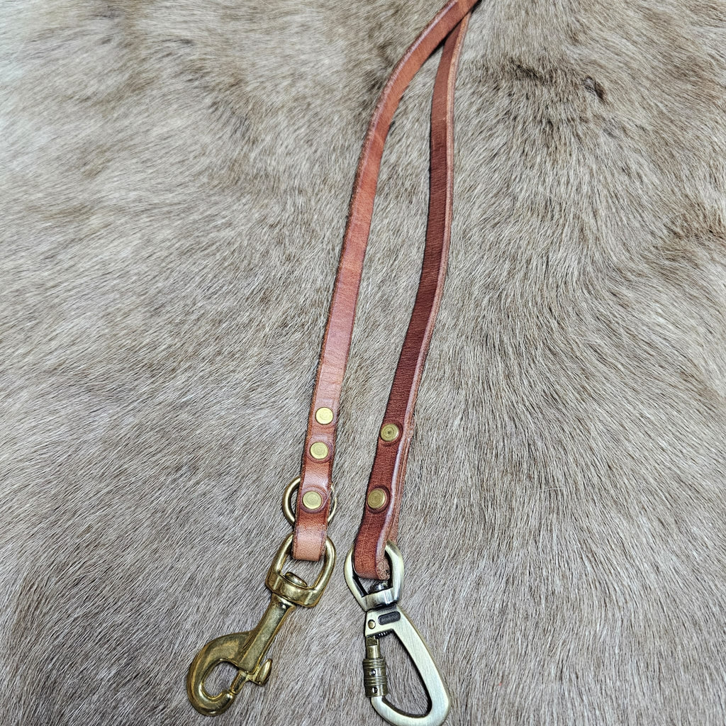 Herman Oak Old World Harness Leather - Multi Function Leash - PK9 Gear