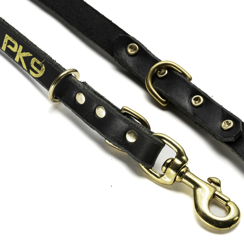 Premium Multi Function Leather Leash - PK9 Gear