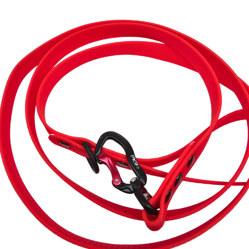 Australian Made Handcrafted 6ft PVC Webbing Dog Training Leash - Where Strength Meets Style - PK9 Gear