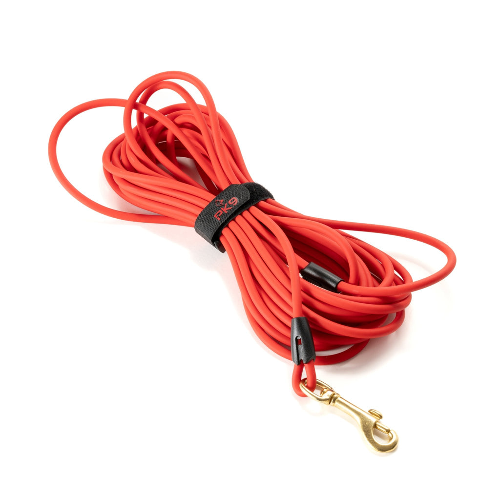 Biothane Long Line 10 metres- Perfect for Recall, tracking and Nose Work - PK9 Gear