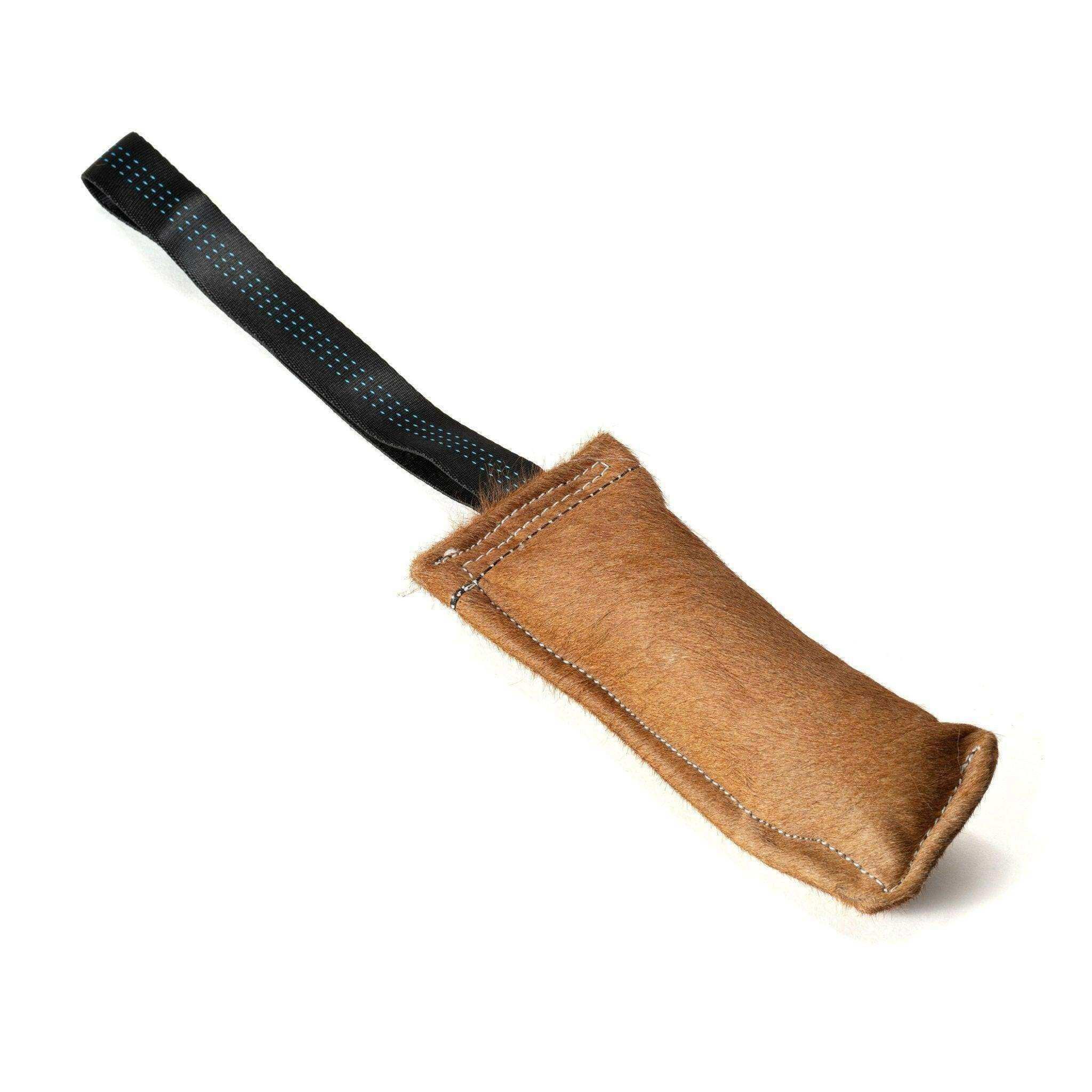Cowhide Tug Toy | Handcrafted Durable Dog Play | Australian Made - PK9 Gear