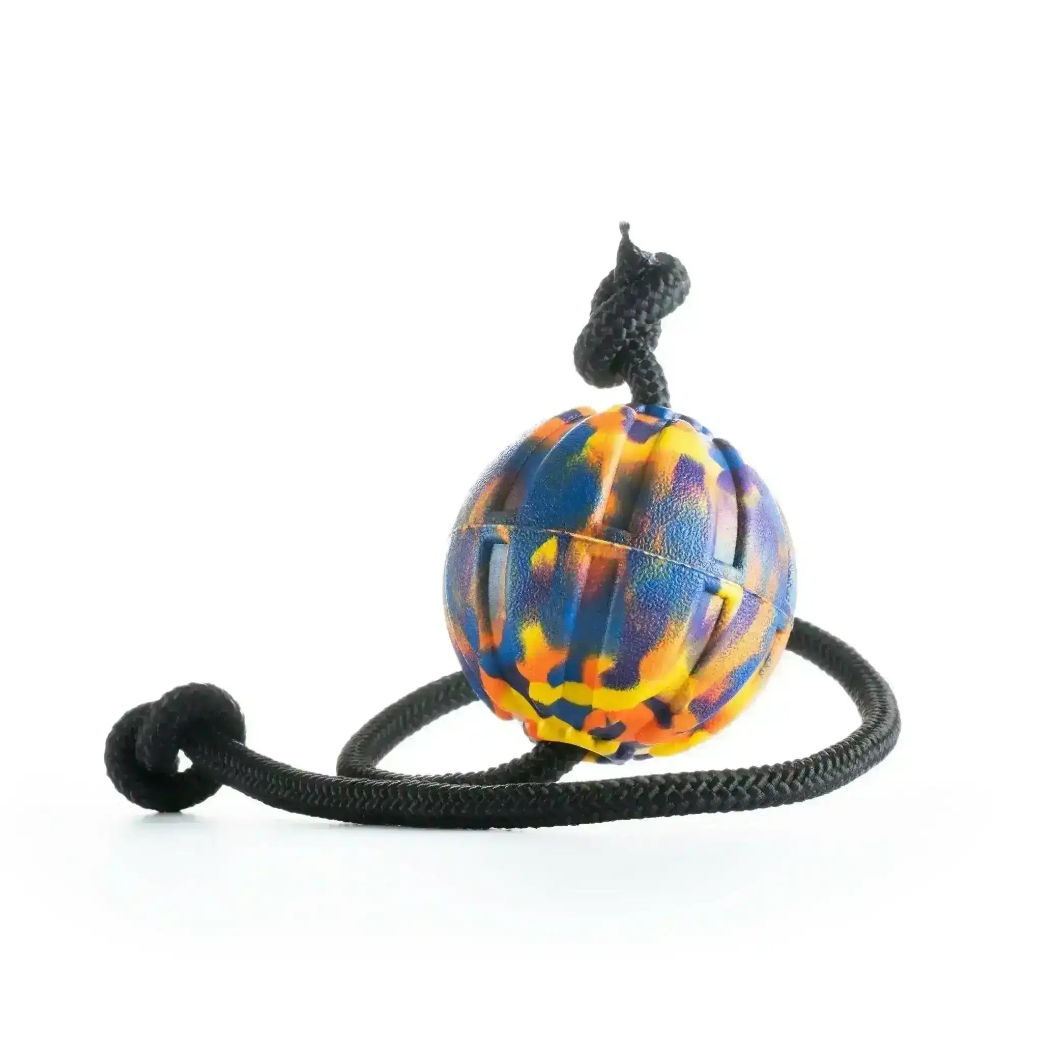 Mardi Gras 7inch Durafoam Ball On String - PK9 Gear