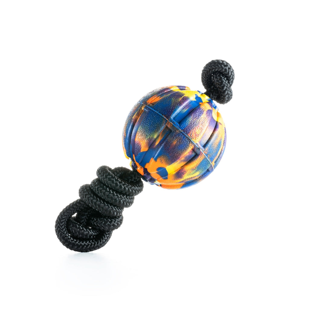 Mardi Gras 7inch Durafoam Ball On String - PK9 Gear